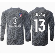 Atletico Madrid Jan Oblak #13 Målvakt Hemmatröja 2024-25 Långa ärmar